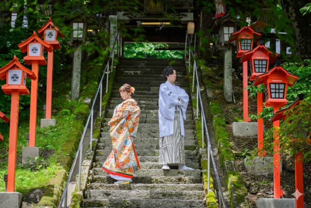 軽井沢 熊野皇大神社フォトウェディング&結婚報告ご祈祷プランを追加しました。